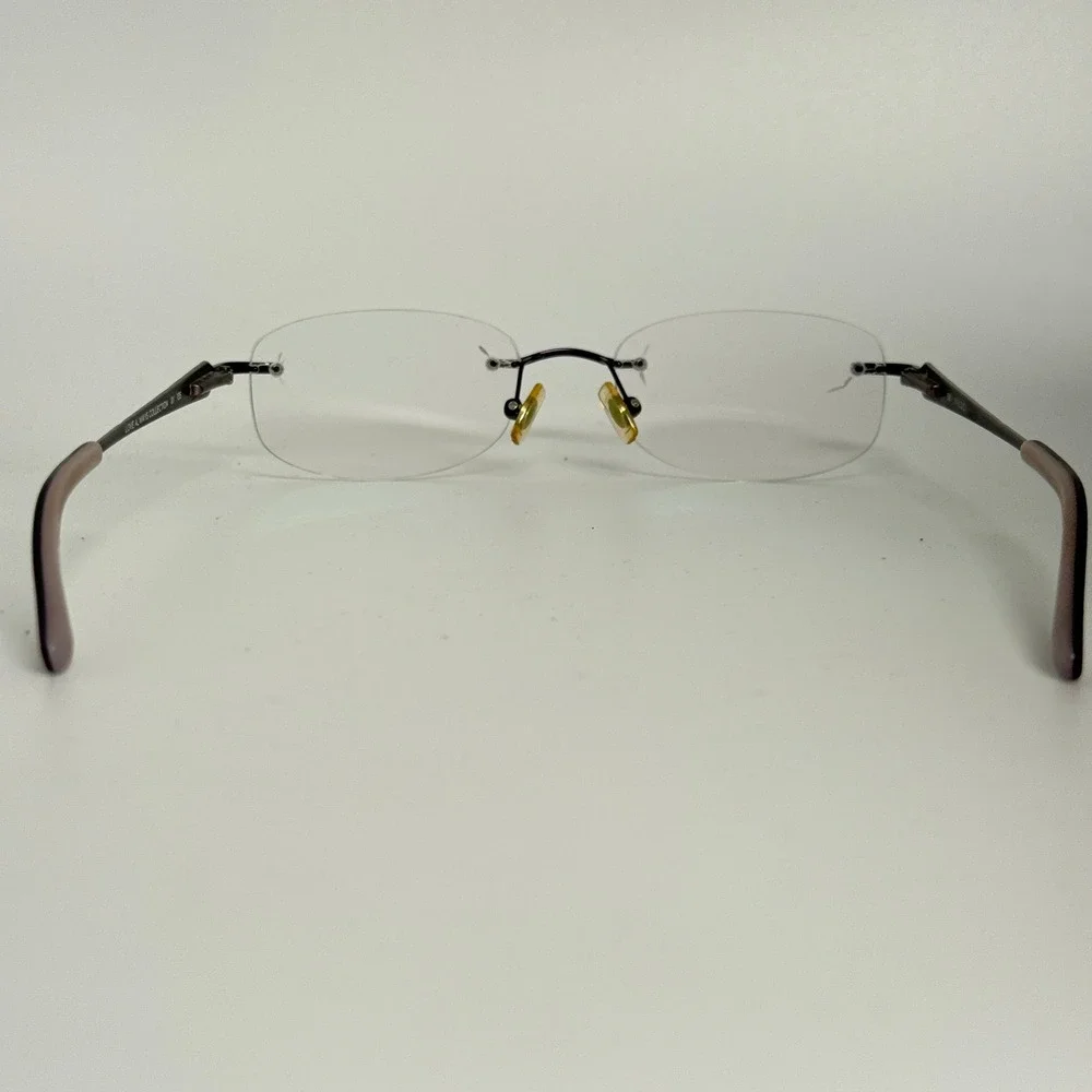 Airlock Love Always‎ Collection 01 135 Rimless Eyeglasses Frames Purple Brown